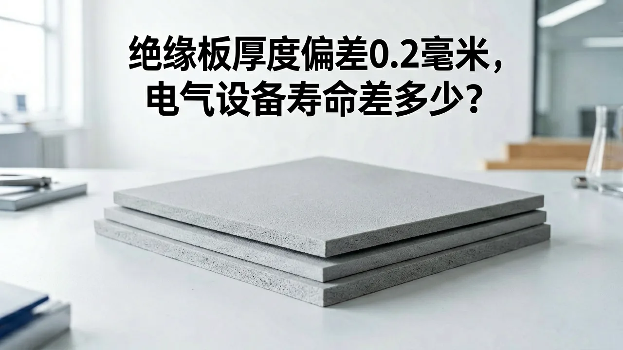 绝缘板厚度偏差0.2毫米，电气设备寿命差多少？